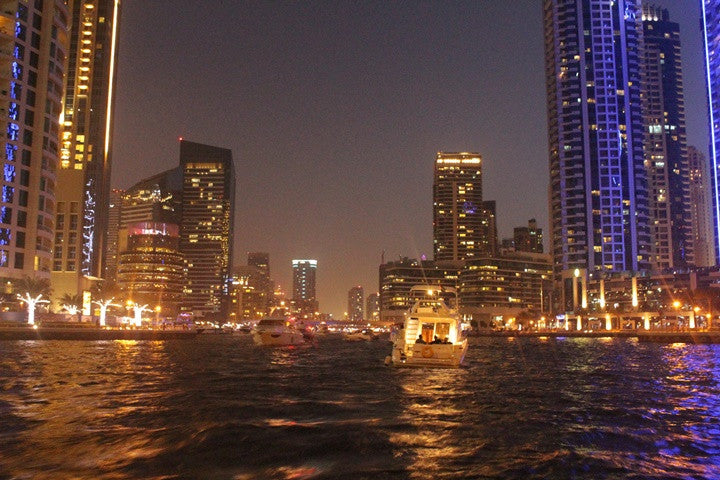 Yacht tour – Dubai Marina to Burj Al Arab!